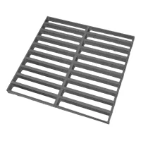 Грильято GL-15 Жалюзи ячейка 50x300, высота 37 мм, ширина 15 мм, металлик матовый