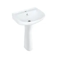 Раковина Essco Elements ECS-WHT-805 Белая с пьедесталом