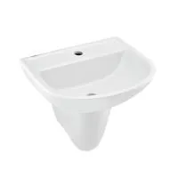 Раковина Essco Elements ECS-WHT-813 Белая с пьедесталом