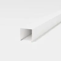 Рейка кубообразная ALDOX 50x50(h), оц. сталь 0.4, L=3000 мм, белый