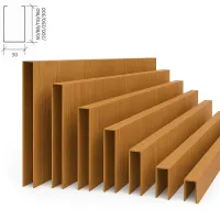 Рейка кубообразная Албес A300S текстура дерева