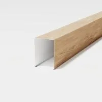 Рейка кубообразная ALDOX 50х70(h), оц. сталь 0.4, L=3000 мм, текстура дерева