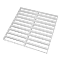 Грильято GL-15 Жалюзи ячейка 50x300, высота 37 мм, ширина 15 мм, белый матовый