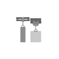 Армстронг OPTIMA Baffle CURVES Прямоугольный 1200x400мм, белый