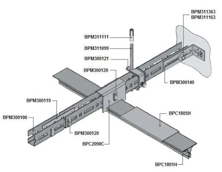 Подвесной потолок Армстронг V-Clip Plain белый GW 1200x300х40мм перфорация Rd1509 с флисом