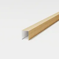 Рейка кубообразная ALDOX 30х38(h), оц. сталь 0.4, L=3000 мм, текстура дерева