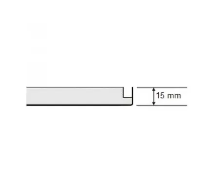 Подвесной потолок Армстронг Board Lay-in Plain 600x600x15мм, белый (GW)