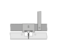 Подвесной потолок Армстронг V-Clip F Plain белый 600x600х40мм (фаска 3 мм)